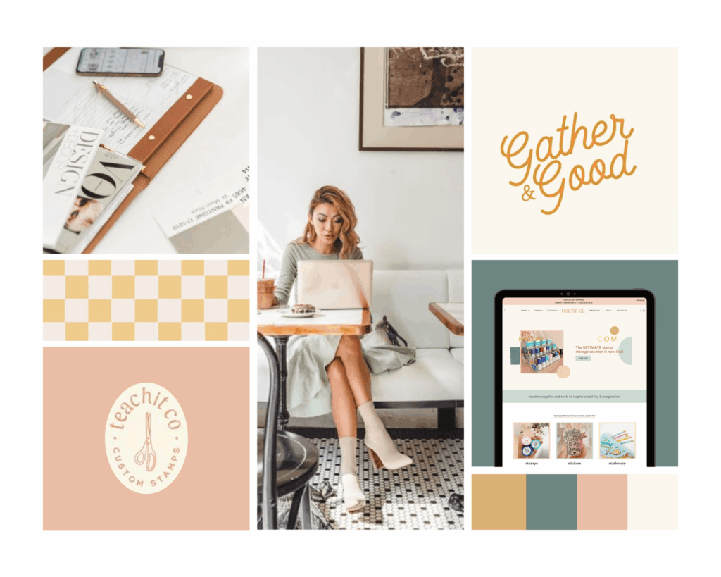 Graceful & Free Brand Moodboard