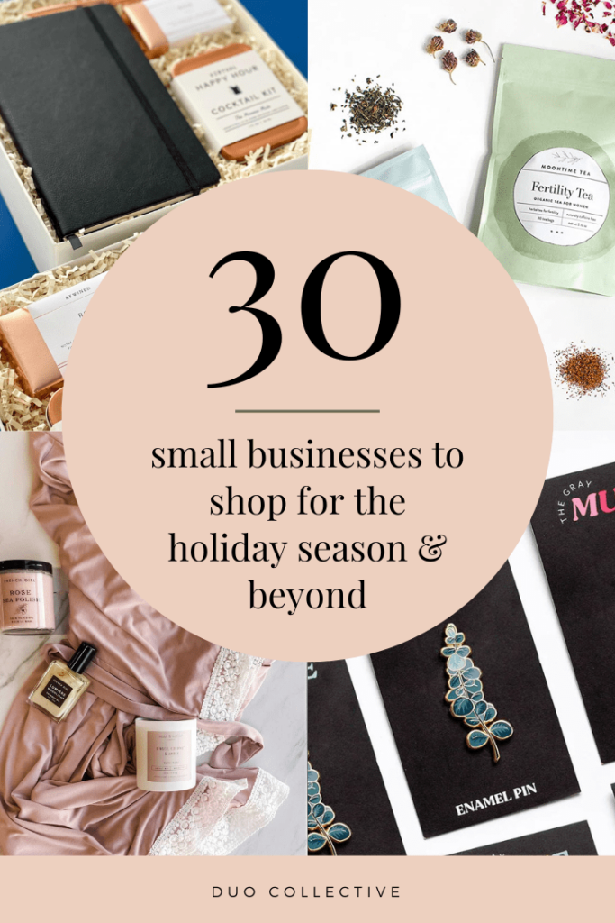 30 small businesses to shop for the holiday season