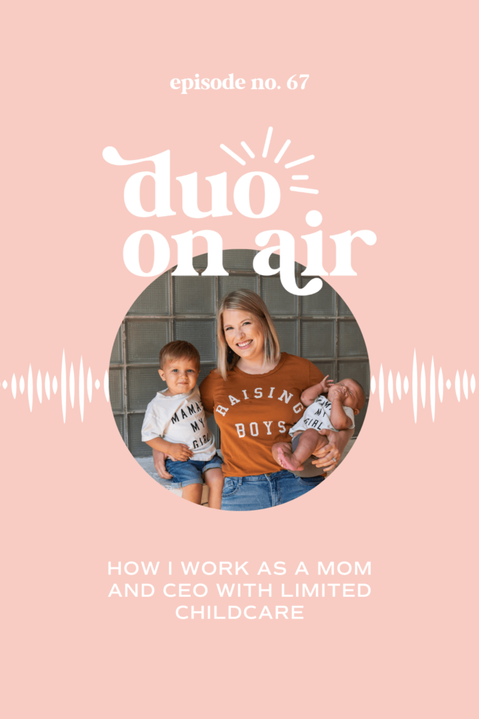 How I Work as a Mom and CEO with Limited Childcare
