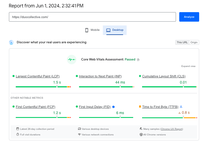 pagespeed insights