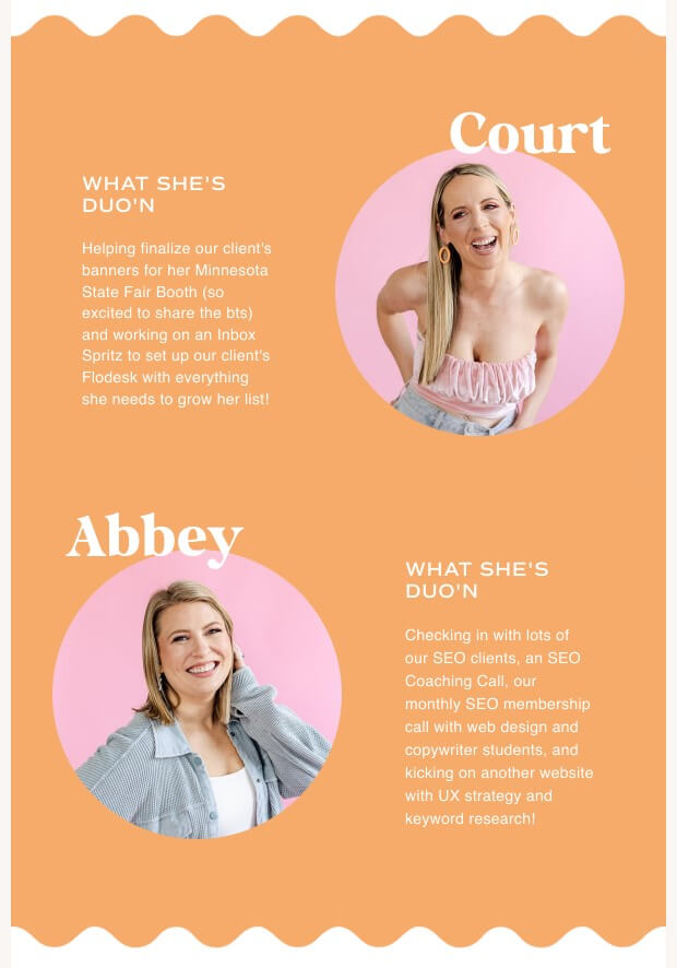 creative email newsletter ideas