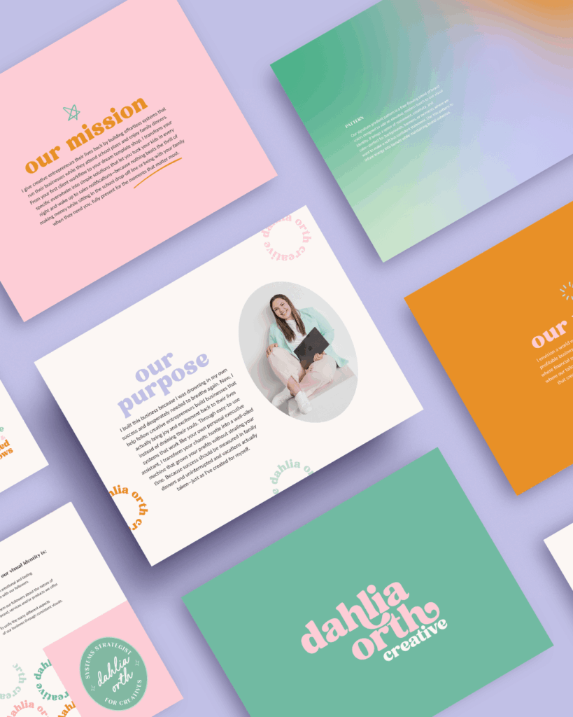 example of aligned business branding