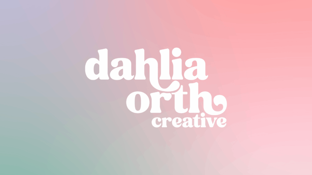 Dahlia Orth Creative, Honeybook Pro and Systems Specialist Rebrand Main Logo