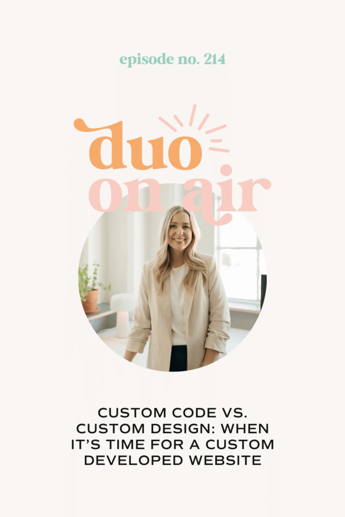 When It’s Time for a Custom Developed Website