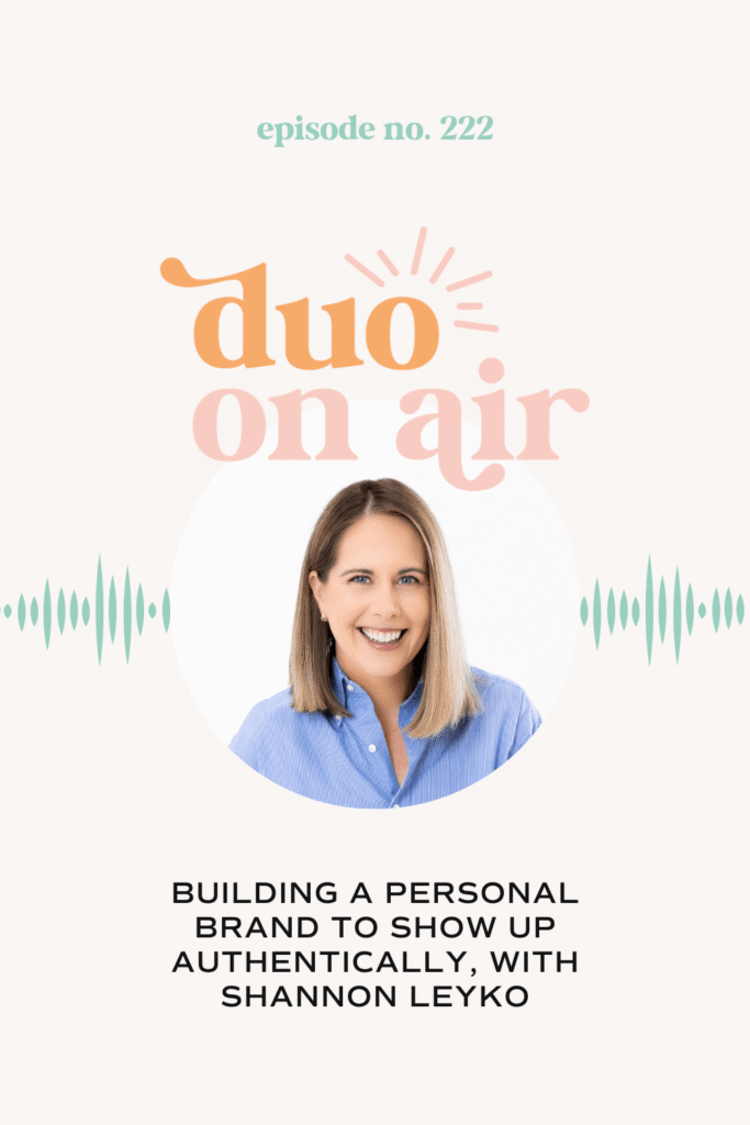 duo on air episode with shannon leyko
