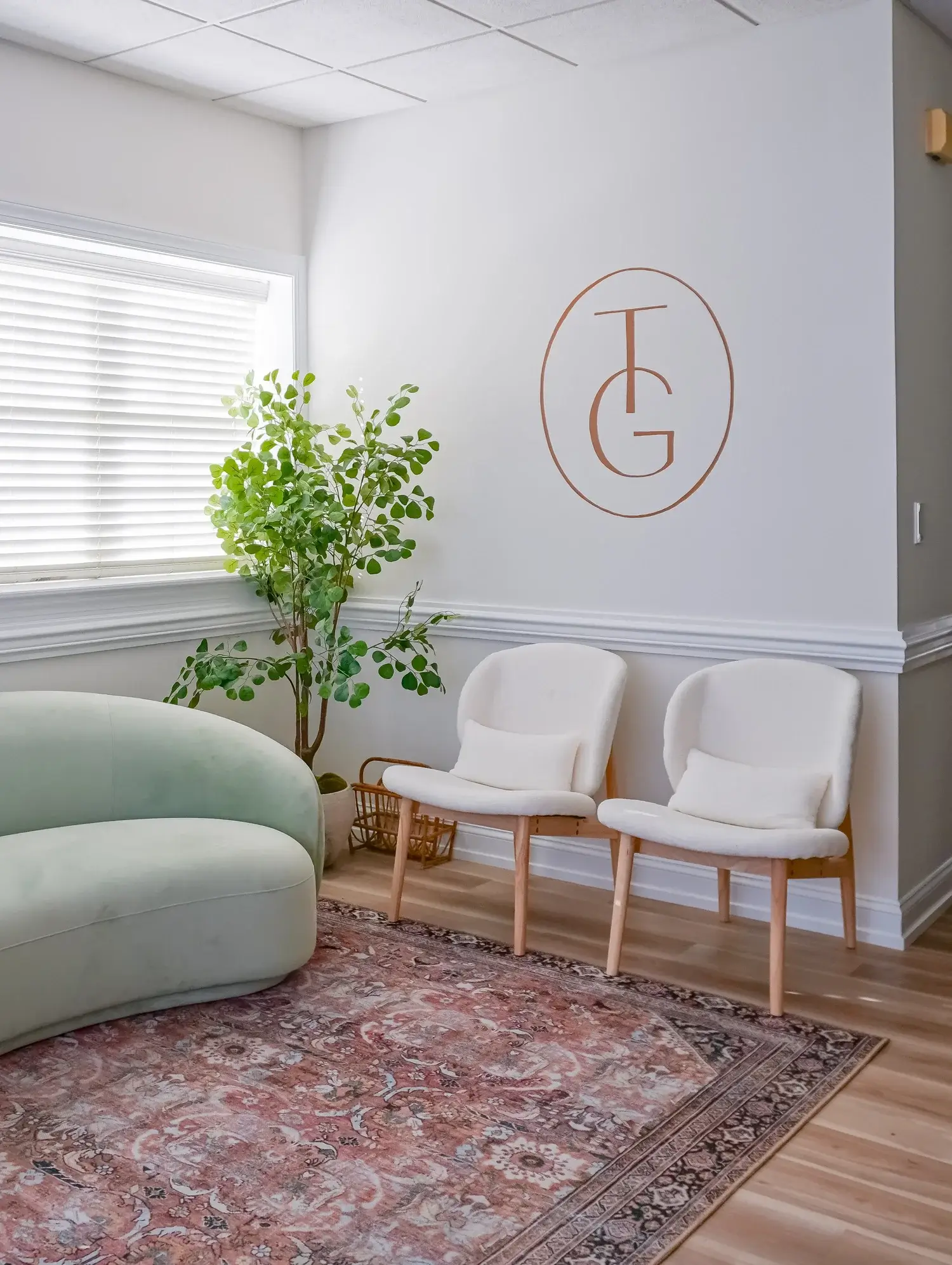 therapy office waiting room