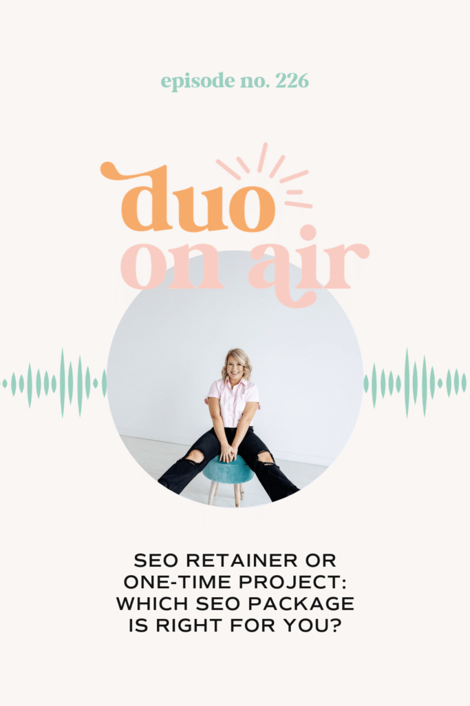 SEO Retainer or One Time Project